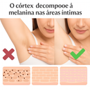 Manchas + Estrias 3 em 1: Clareia, Suaviza Estrias e Dá Maciez à Virilha.