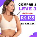 COMPRE 1 LEVE 3 - Sutiã Confort Milena - Efeito Silicone
